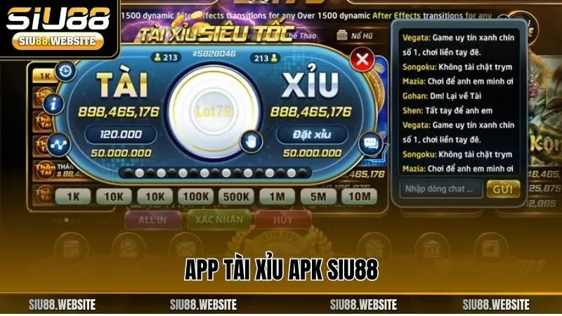 App tài xỉu