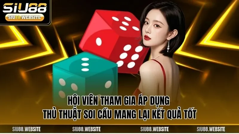 Hội viên tham gia áp dụng thủ thuật soi cầu mang lại kết quả tốt